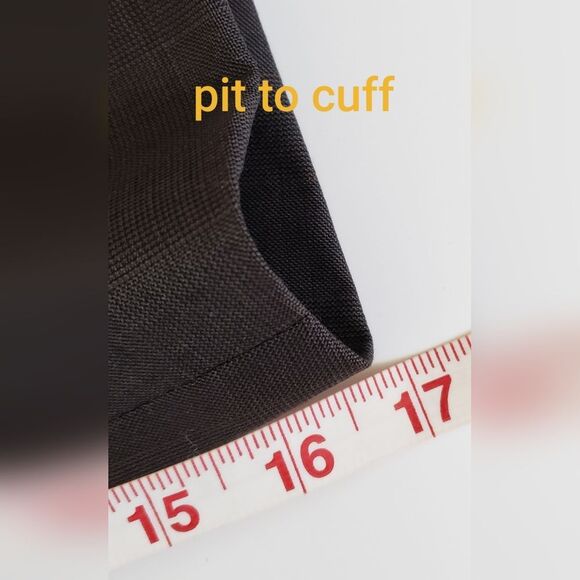 Burberrys' Men's Brown Wool Suit Jacket Coat Size 40 R - Picture 11 of 14